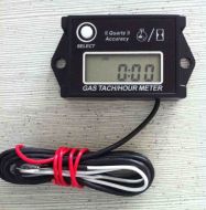Digital Hour Meter Tachometer Adjustable Resetable Job Timer